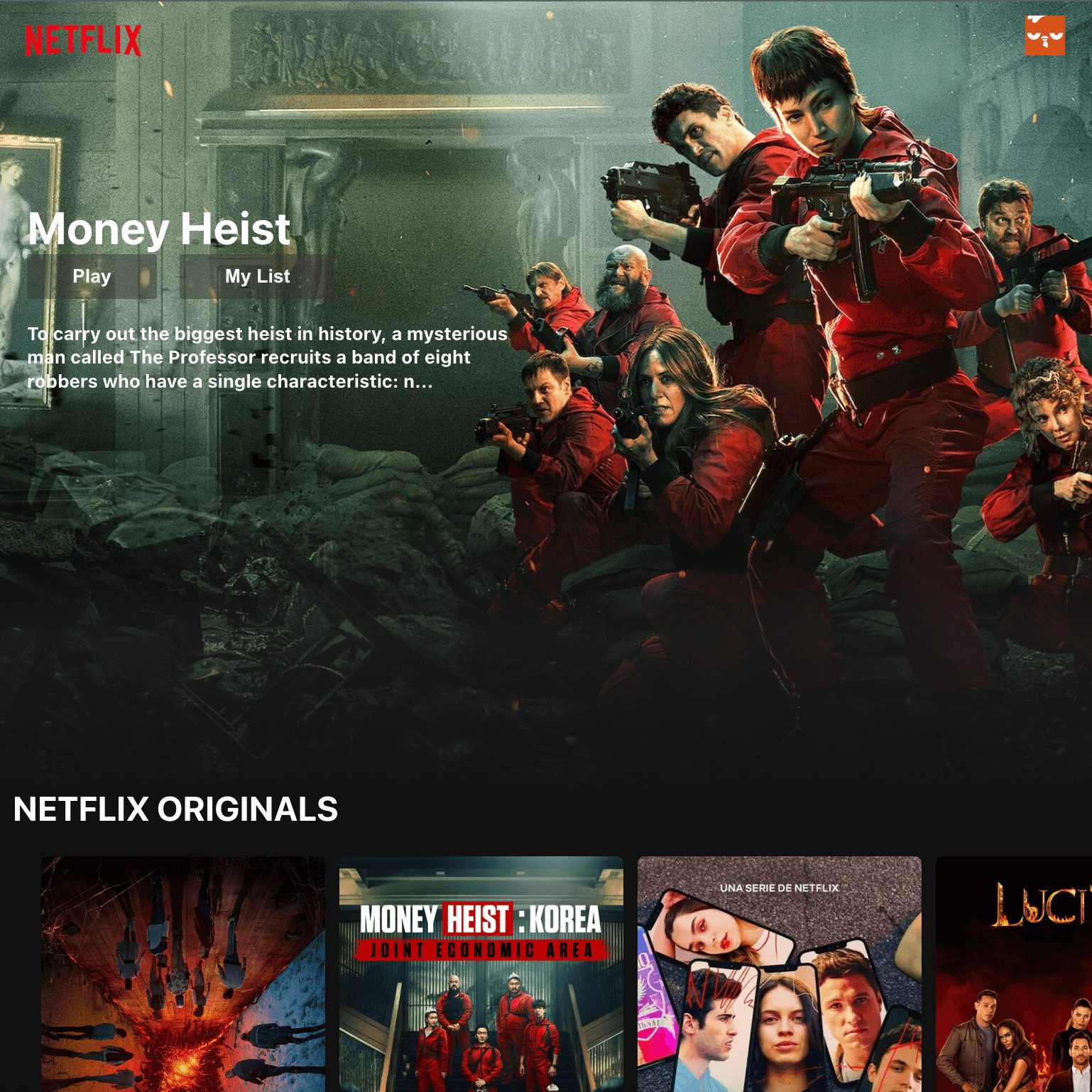 Netflix clone